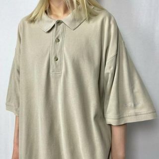 コロンビア(Columbia)のビッグサイズ 00年代 Columbia コロンビア 無地 鹿の子 ポロシャツ メンズ2XL(その他)