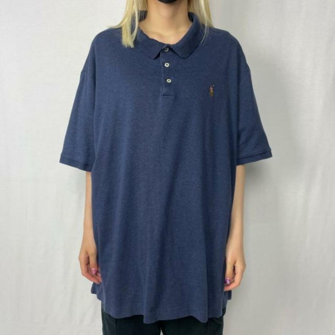 Ralph Lauren(ラルフローレン)のスーパービッグサイズ Polo Ralph Lauren ポロ ラルフローレン 天竺 ポロシャツ メンズ2XL メンズのトップス(ポロシャツ)の商品写真