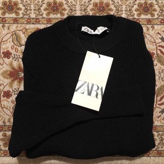 ザラ(ZARA)のZARA black tops(カットソー(長袖/七分))