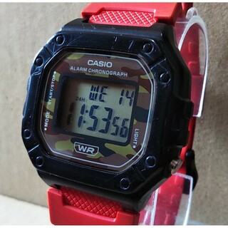 電池新品 CASIO STANDARD W-218H デジタル 腕時計 メンズ