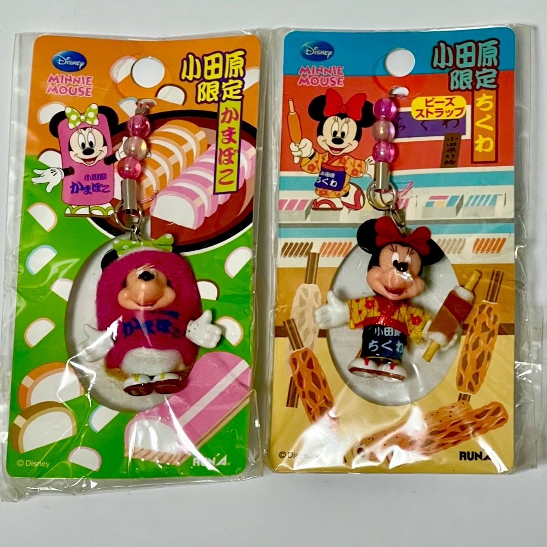ディズニー⭐️ミニー❤️ご当地ストラップ⭐️小田原限定⭐️根付⭐️ミニーマウス | フリマアプリ ラクマ