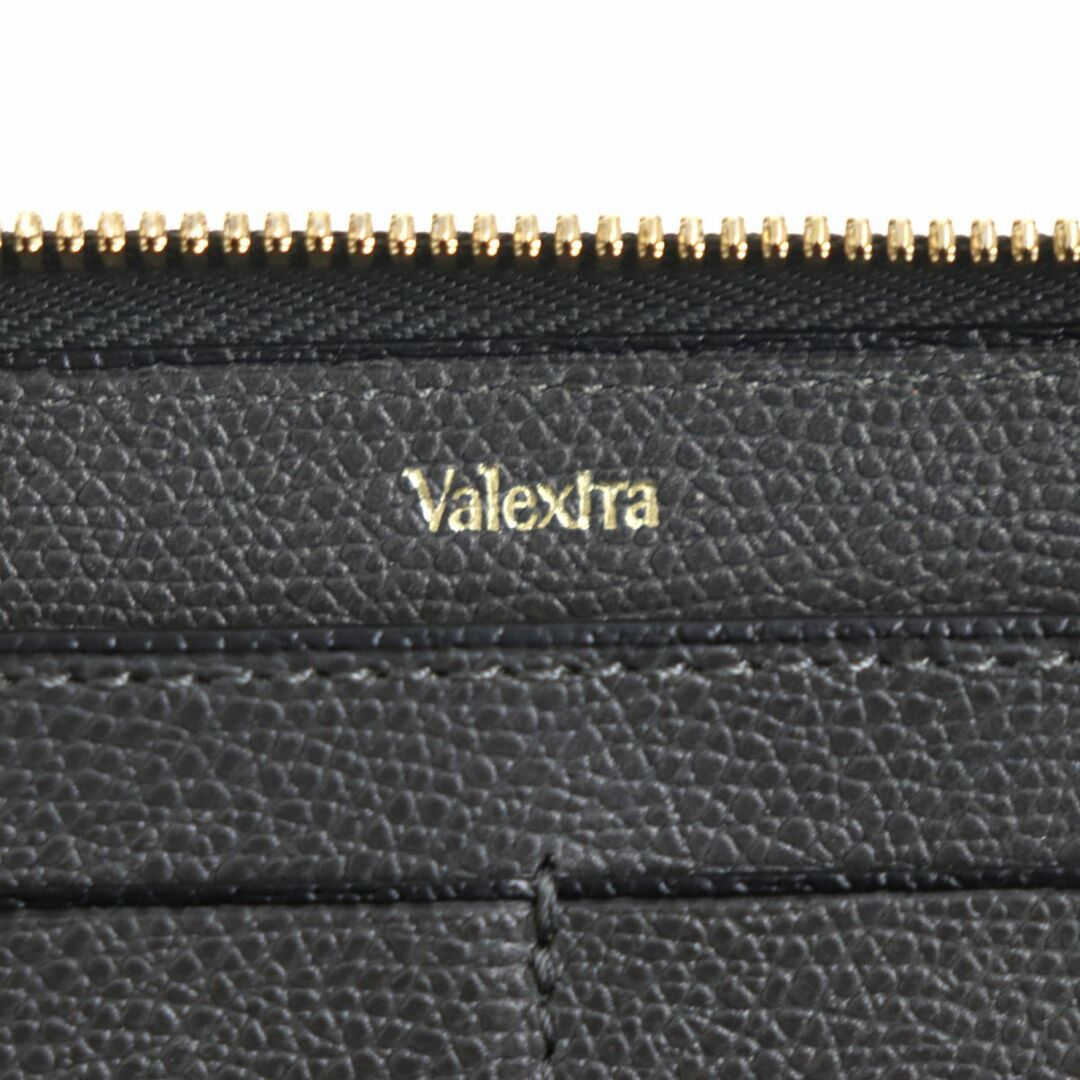 Valextra(ヴァレクストラ)の美品▼ヴァレクストラ V9L21-028-00FL-OC ジップパース 12カード ラウンドファスナー レザーウォレット/長財布 ダークグレー ゴールド金具 メンズのファッション小物(長財布)の商品写真
