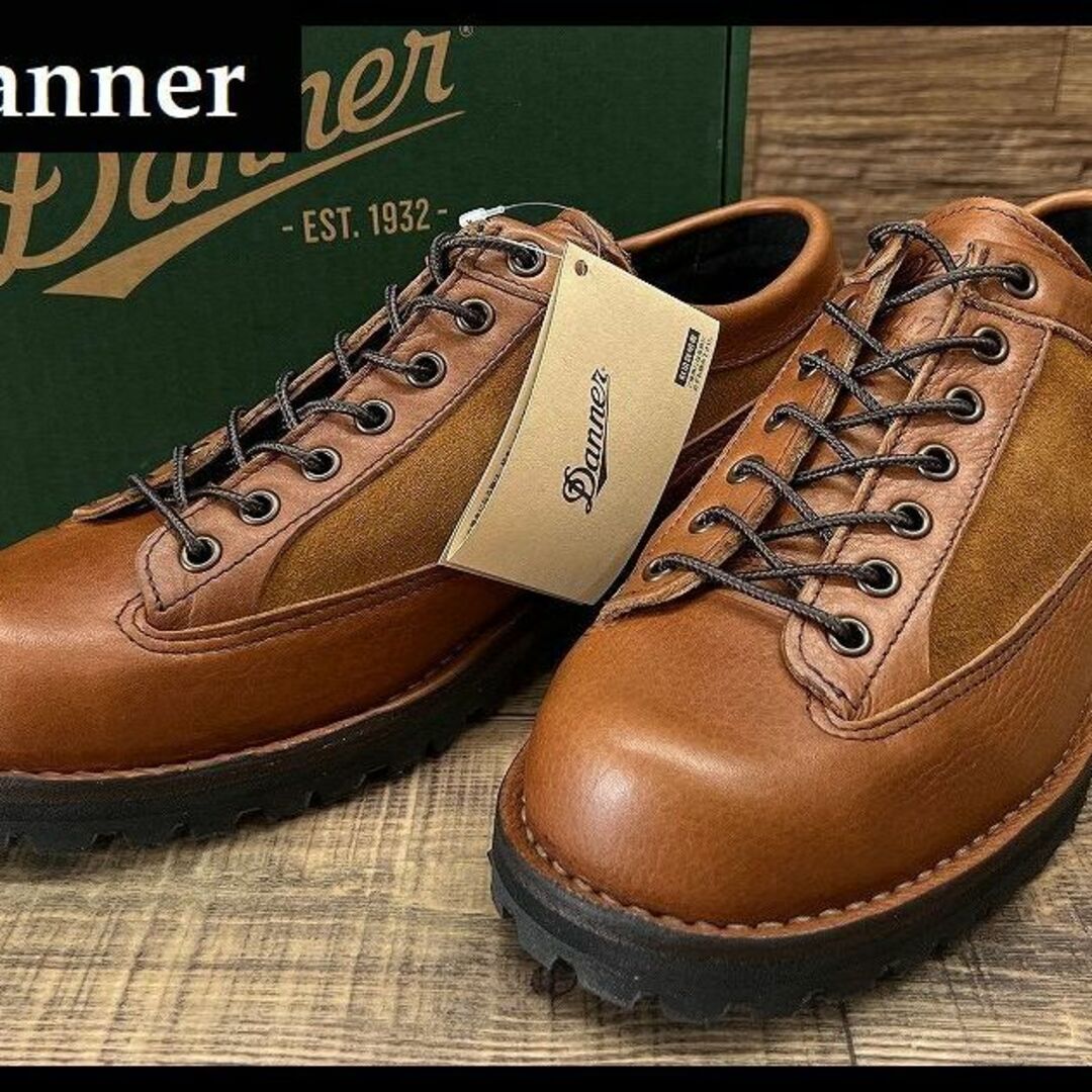 Danner(ダナー)の新品 ダナー シャドーウッド シボレザー マウンテン ブーツ 茶 25.5 ② メンズの靴/シューズ(ブーツ)の商品写真