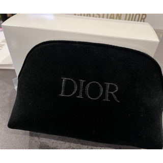 クリスチャンディオール(Christian Dior)のDior  ディオール　ノベルティ　ポーチ　黒  (ポーチ)