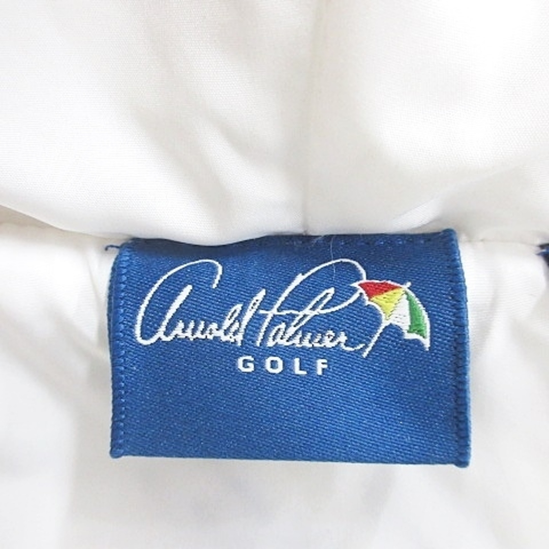 Arnold Palmer(アーノルドパーマー)のアーノルドパーマー ゴルフ ベスト ボア ジップアップ フード ホワイト 白 L スポーツ/アウトドアのゴルフ(ウエア)の商品写真