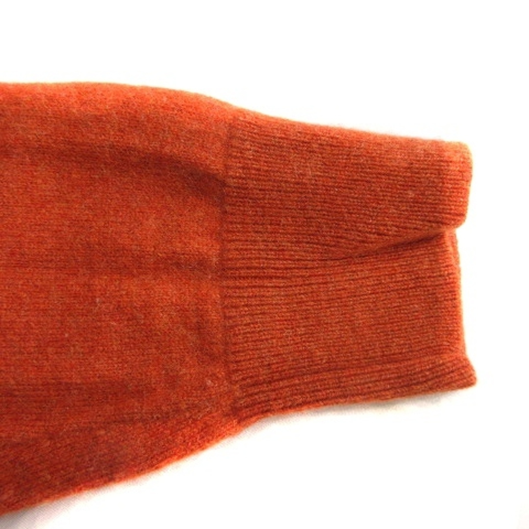 UNIQLO(ユニクロ)のユニクロ カシミヤクルーネックセーター ニット 長袖 オレンジ S ■SM1 レディースのトップス(ニット/セーター)の商品写真