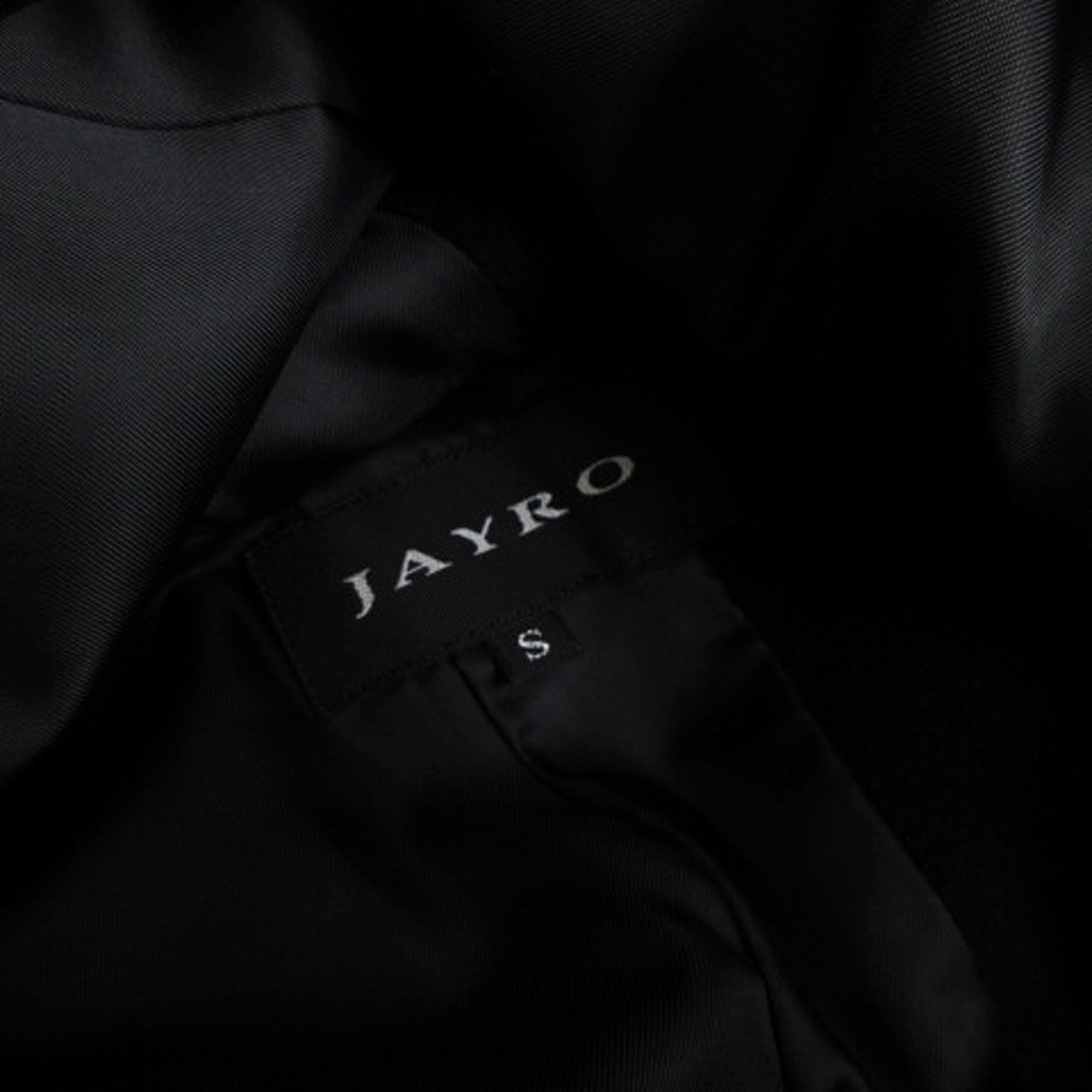 JAYRO(ジャイロ)のジャイロ ウールコート アンゴラ混 フォックスファー付き ベルト付き 黒 S レディースのジャケット/アウター(その他)の商品写真