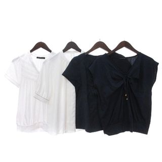 UNITED ARROWS green label relaxing - グリーンレーベルリラクシング 4枚セット シャツ 半袖  白 紺 ■GY14