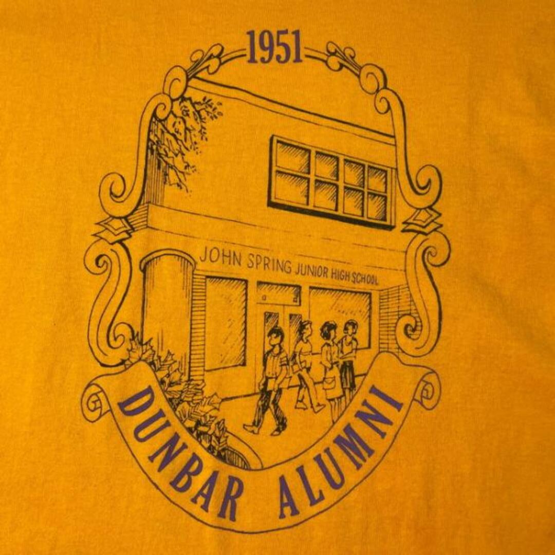 00年代  DUNBER CLASS REUNION 同窓会 アート プリント Tシャツ メンズ2XL メンズのトップス(Tシャツ/カットソー(半袖/袖なし))の商品写真