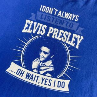 スーパービッグサイズ Elvis Presley エルヴィス・プレスリー アーティストTシャツ バンドTシャツ メンズ5XL(Tシャツ/カットソー(半袖/袖なし))