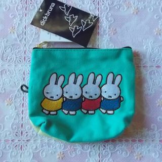 サンリオ(サンリオ)の【N様専用】ブルーナ dick bruna ポーチティッシュケース付きグリーン(キャラクターグッズ)