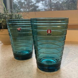 イッタラ(iittala)のiittala イッタラ アイノアアルト グラス 2客  シーブルー(タンブラー)