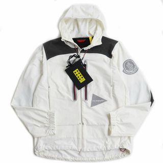 モンクレール(MONCLER)の未使用品●21AW MONCLER GENIUS 2×and wander モンクレールジーニアス×アンドワンダー ITABASHI ナイロンジャケット 白系 3 正規品(その他)