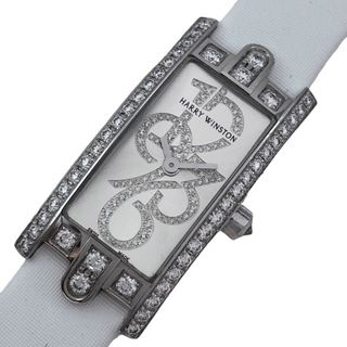 ハリーウィンストン(HARRY WINSTON)の　ハリーウィンストン HARRY WINSTON アヴェニューCミニ  332LQWLWD K18WG レディース 腕時計(腕時計)