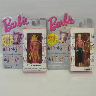バービー(Barbie)の【未使用】バービー キーチェーン 2種セット(その他)