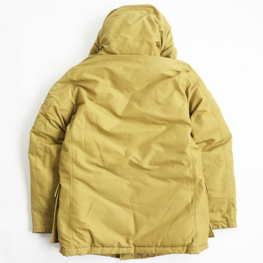 WOOLRICH(ウールリッチ)の美品●WOOLRICH ウールリッチ WOCPS2393D アークティックパーカー コヨーテファー付き フーデッドダウンジャケット イエロー S相当 正規品 メンズのジャケット/アウター(ダウンジャケット)の商品写真