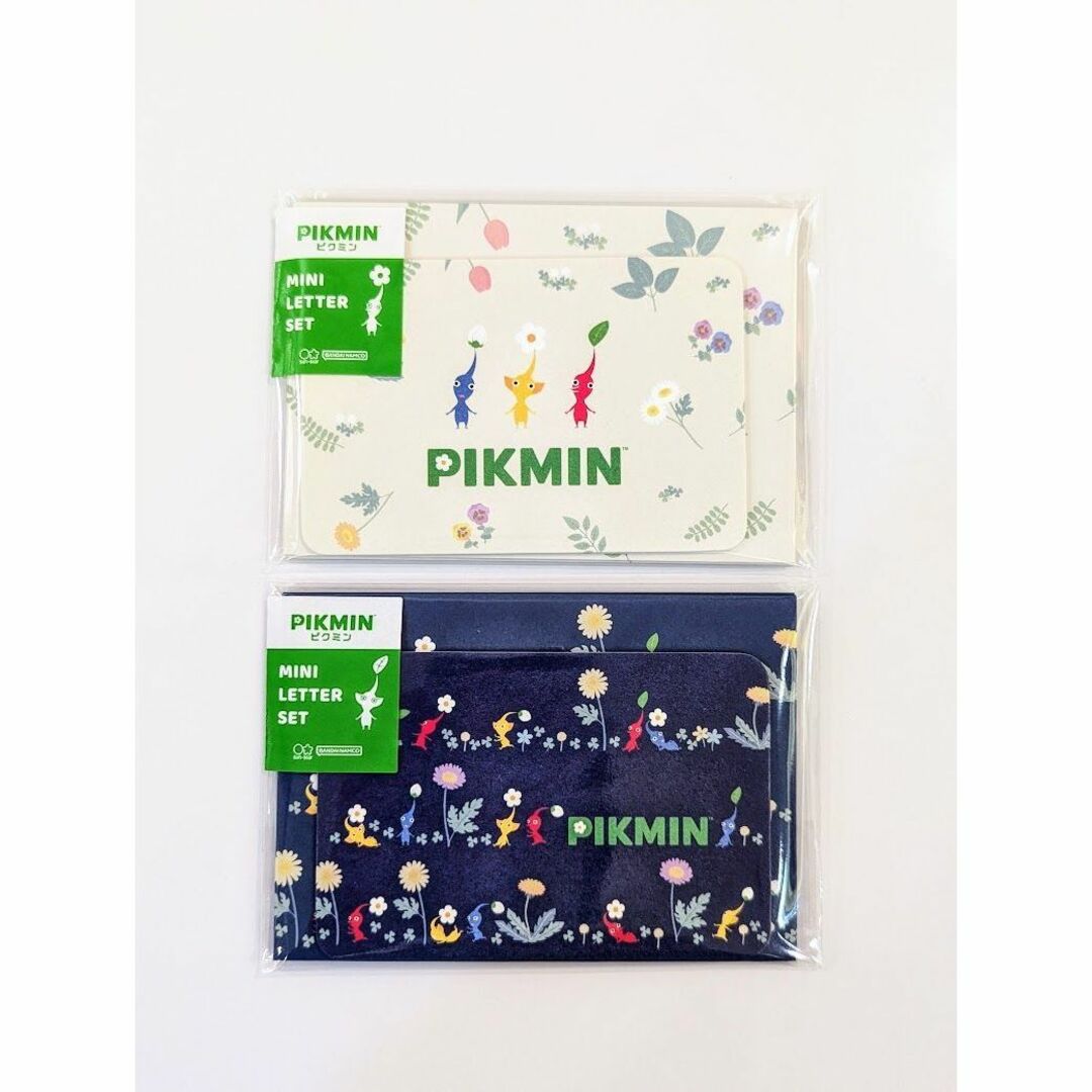 Sunstar Stationery(サンスターブング)の2個セット ピクミン ミニ レターセット A柄 B柄 手紙 レター  エンタメ/ホビーのおもちゃ/ぬいぐるみ(キャラクターグッズ)の商品写真