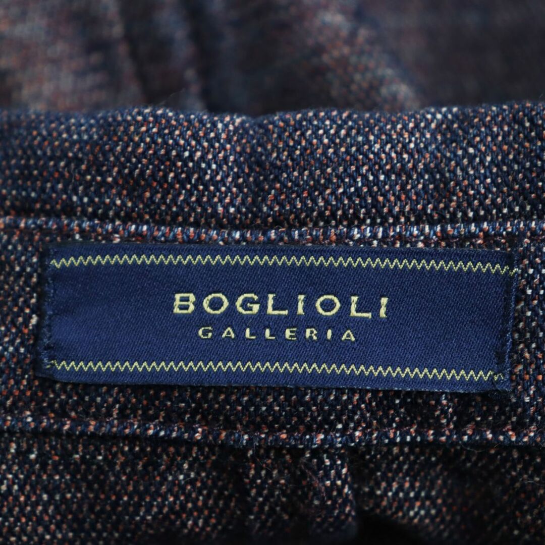 BOGLIOLI(ボリオリ)の未使用品●定価121000円 BOGLIOLI ボリオリ ガレリア LINEA シングル アンコンジャケット/テーラードジャケット パープル系 S 伊製 正規品 メンズのジャケット/アウター(テーラードジャケット)の商品写真