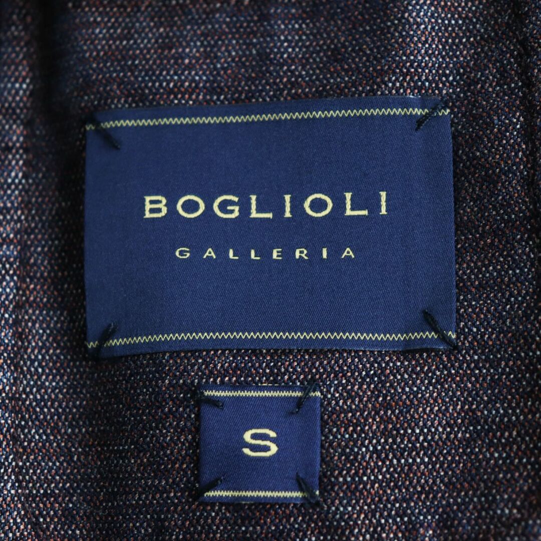 BOGLIOLI(ボリオリ)の未使用品●定価121000円 BOGLIOLI ボリオリ ガレリア LINEA シングル アンコンジャケット/テーラードジャケット パープル系 S 伊製 正規品 メンズのジャケット/アウター(テーラードジャケット)の商品写真