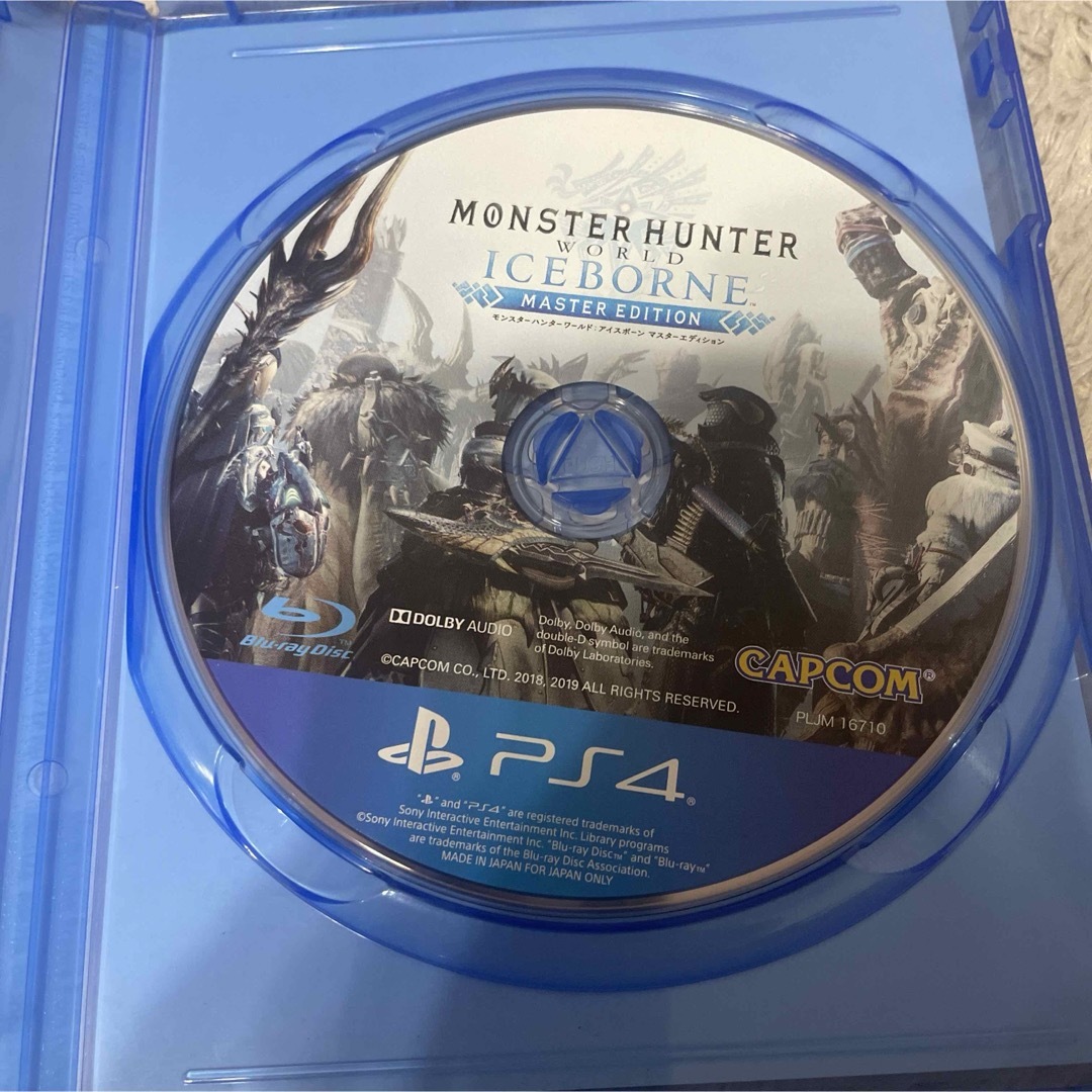 PlayStation4(プレイステーション4)のモンスターハンターワールド：アイスボーン マスターエディション Best Pri エンタメ/ホビーのゲームソフト/ゲーム機本体(家庭用ゲームソフト)の商品写真