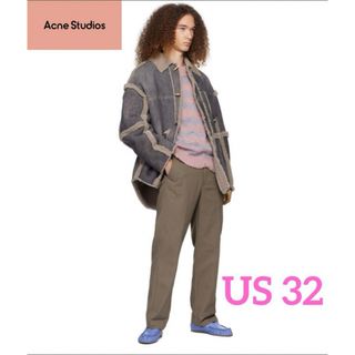 アクネストゥディオズ(Acne Studios)のAcne Studios TWILL COTTON BLEND TROUSERS(チノパン)