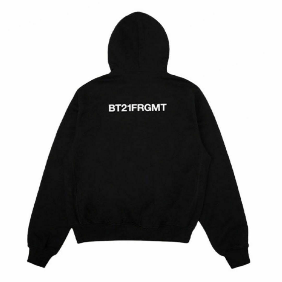 FRAGMENT(フラグメント)のBT21 x FRAGMENT : TATA GRAPHIC HOODED-T エンタメ/ホビーのタレントグッズ(ミュージシャン)の商品写真