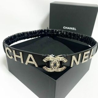 シャネル(CHANEL)の❤️CHANEL❤️ココマーク ベルト レザー ブラック(ベルト)