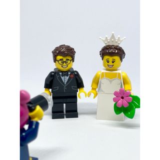 レゴ(Lego)の【正規品】レゴ 新郎新婦ミニフィグ　結婚式リングピローウェルカムボード(その他)