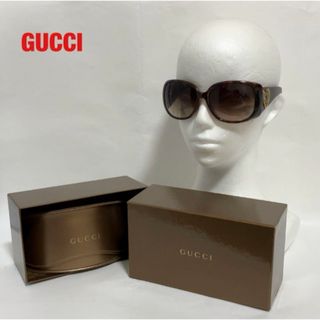 グッチ(Gucci)のGUCCI　サングラス　クレストハート　ベッコウ柄　付属品付き　GG3067(サングラス/メガネ)