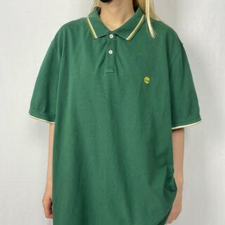 ティンバーランド(Timberland)のビッグサイズ Timberland ティンバーランド ワンポイント刺繍 ポロシャツ メンズ3XL(ポロシャツ)