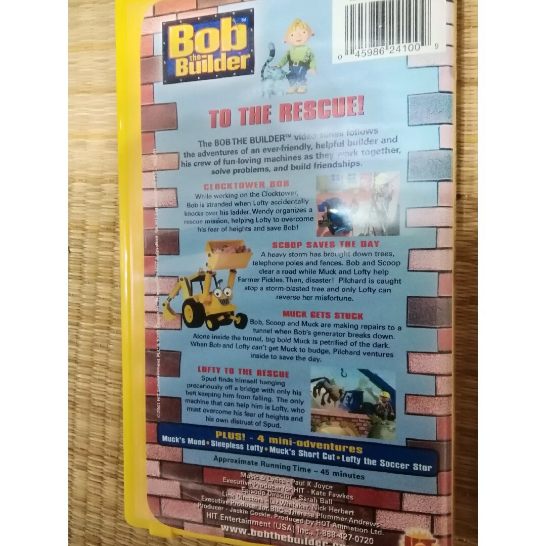 英語ビデオ  ボブとはたらくブーブーズ  Bob the  builder 知育 エンタメ/ホビーのDVD/ブルーレイ(キッズ/ファミリー)の商品写真