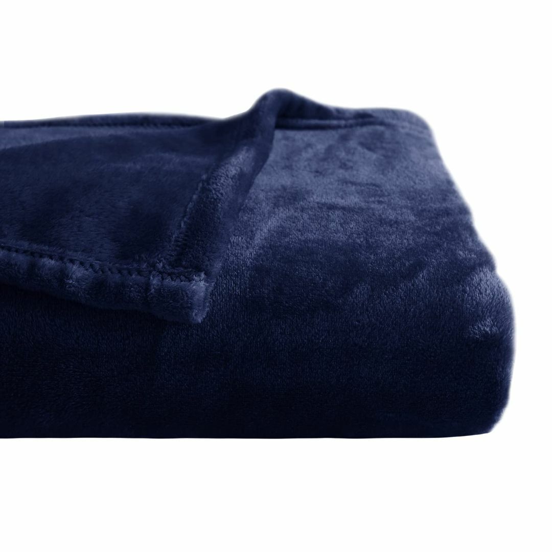 【色: ブルー】NICETOWN とろける布団 毛布 ブランケット タオルケット インテリア/住まい/日用品の寝具(布団)の商品写真