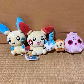 ポケモン(ポケモン)のポケモン　ぬいぐるみ5体セット(キャラクターグッズ)