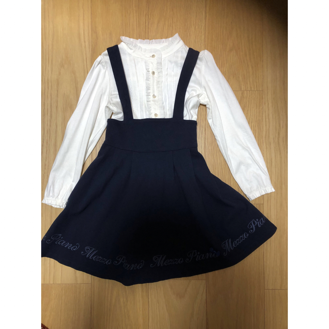 mezzo piano(メゾピアノ)のmezzo piano　メゾピアノ　セット キッズ/ベビー/マタニティのキッズ服女の子用(90cm~)(ドレス/フォーマル)の商品写真