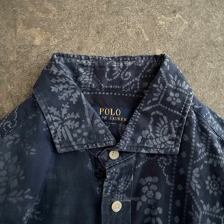 ポロラルフローレン(POLO RALPH LAUREN)のポロ ラルフローレン polo Ralph Lauren シャツ デニム 花柄(シャツ)