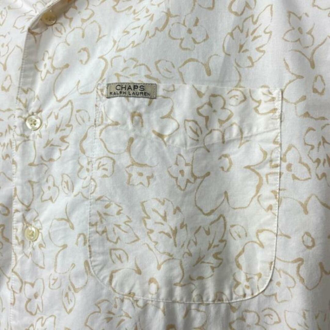 Ralph Lauren(ラルフローレン)のCHAPS Ralph Lauren チャップス ラルフローレン 半袖  開襟 花柄シャツ メンズM メンズのトップス(シャツ)の商品写真