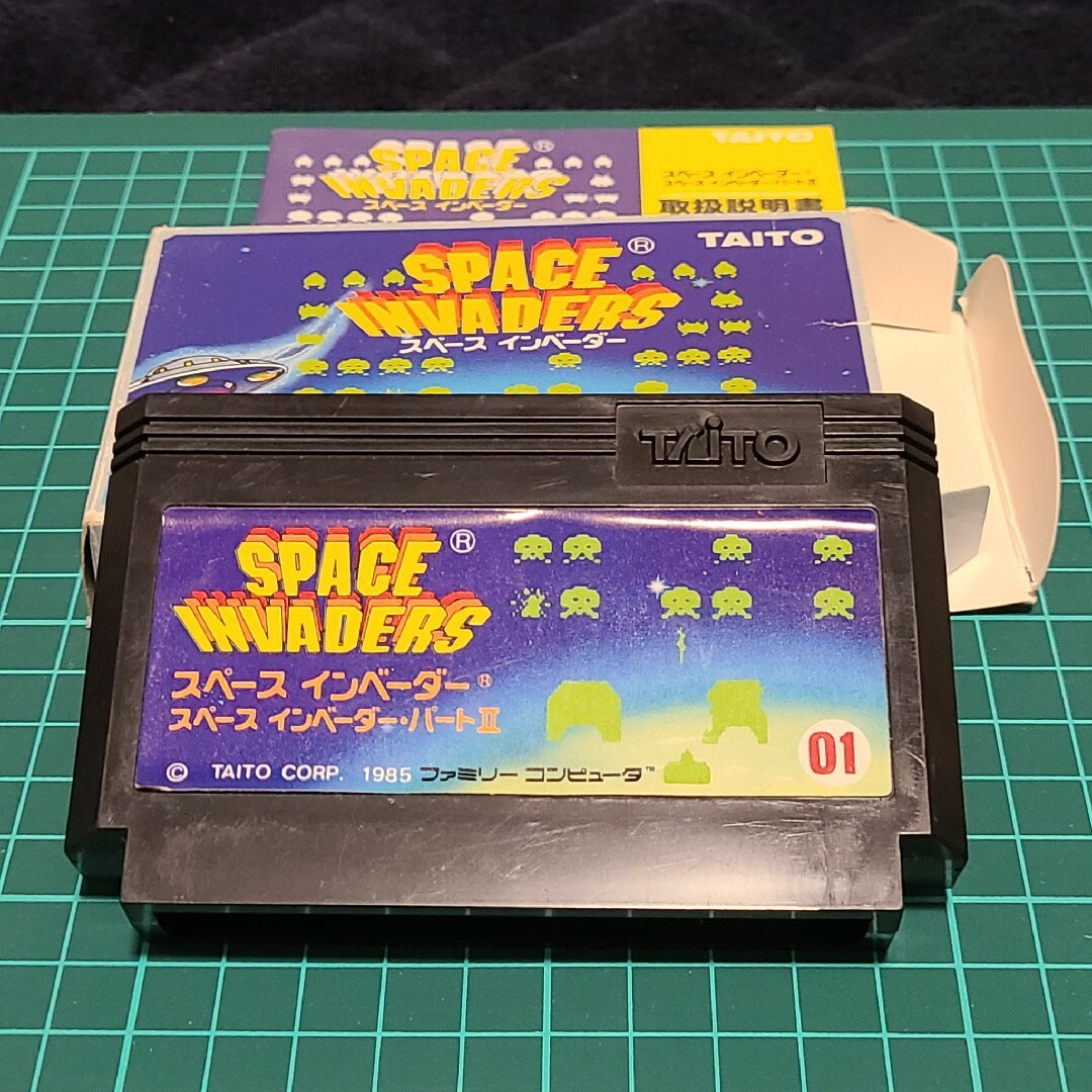 ファミリーコンピュータ(ファミリーコンピュータ)のFC スペースインベーダー エンタメ/ホビーのゲームソフト/ゲーム機本体(家庭用ゲームソフト)の商品写真