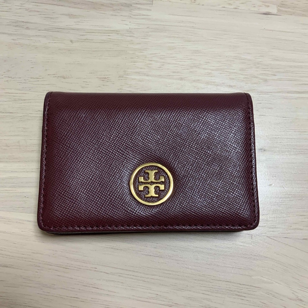 Tory Burch(トリーバーチ)の美品　TORY BURCH トリーバーチ　名刺入れ レディースのファッション小物(名刺入れ/定期入れ)の商品写真