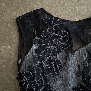 フレイアイディー(FRAY I.D)の34 フレイアイディ FRAY ID レース ドレス ワンピース 花柄 刺繍(ロングワンピース/マキシワンピース)