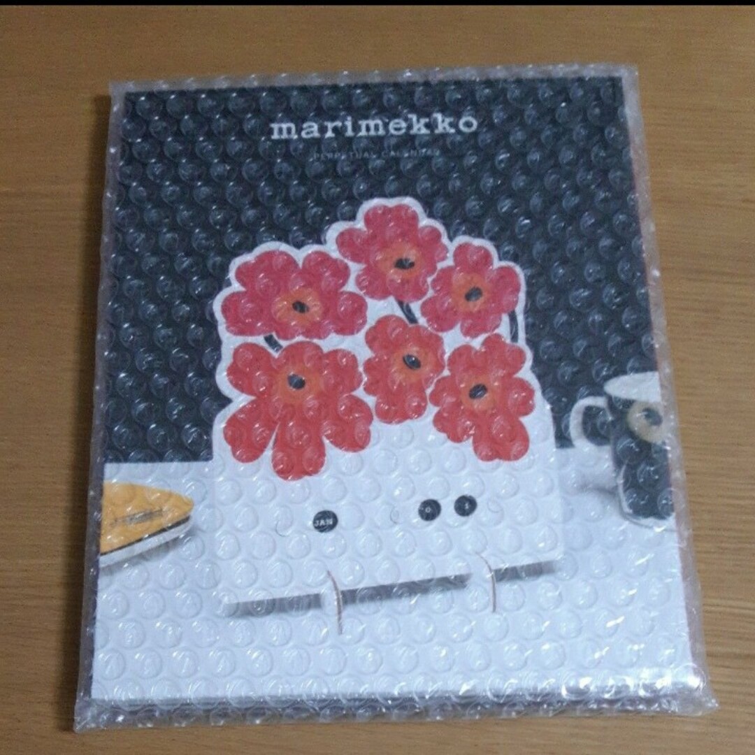 marimekko(マリメッコ)のmarimekkoマリメッコ　万年カレンダー(新品、未使用) インテリア/住まい/日用品の文房具(カレンダー/スケジュール)の商品写真