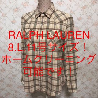 ラルフローレン(Ralph Lauren)の★RALPH LAUREN/ラルフローレン★大きいサイズ！長袖チェックブラウス8(シャツ/ブラウス(長袖/七分))