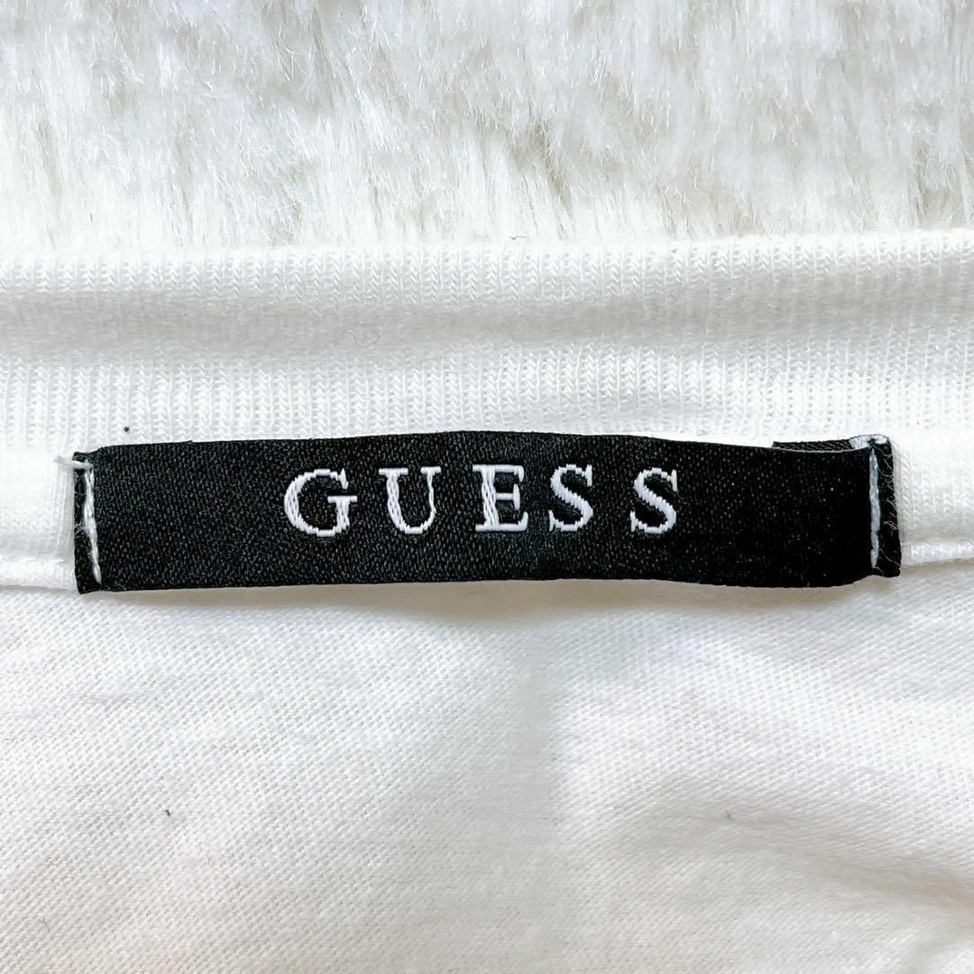 【GUESS】ゲス（M）Tシャツ/カットソー/半袖/ビッグロゴ/定番/メンズ
