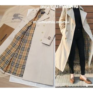 BURBERRY - バーバリー トレンチコート Lサイズ 身幅53cm ハニー