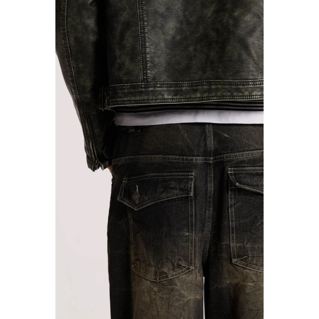 JADED LONDON Washed  Razor Jean W26 メンズのパンツ(デニム/ジーンズ)の商品写真