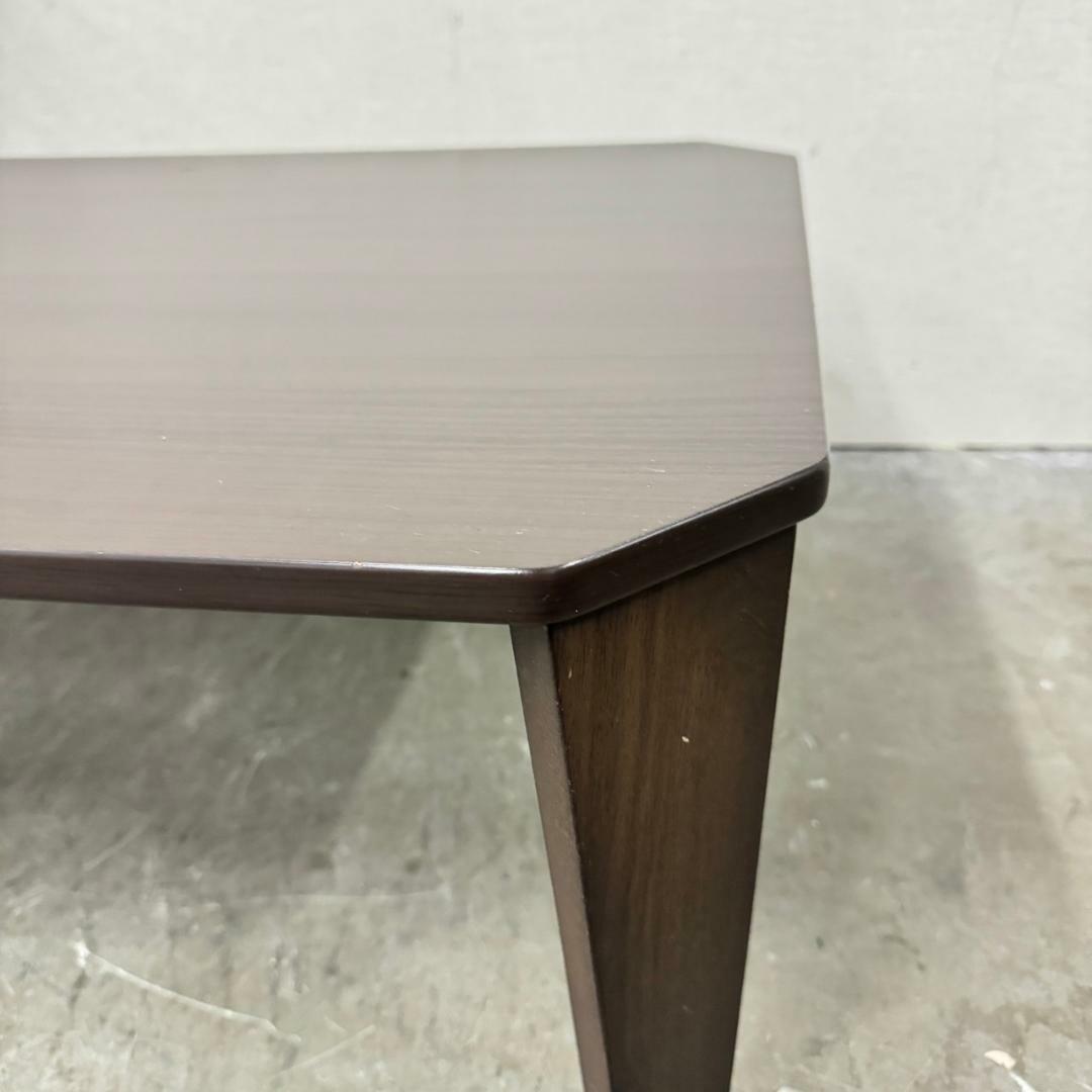 16252 折りたたみローテーブル NITORI GT3-9060DBR インテリア/住まい/日用品の机/テーブル(ローテーブル)の商品写真
