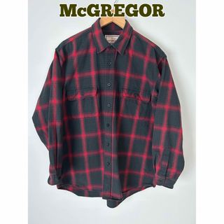 マックレガー(McGREGOR)のMcGREGOR マックレガー　チェックシャツ　長袖シャツ　シャドーチェック(シャツ)