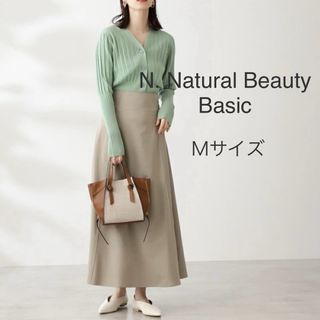 エヌナチュラルビューティーベーシック(N.Natural beauty basic)のN. Natural Beauty Basic レースアップ(ロングスカート)