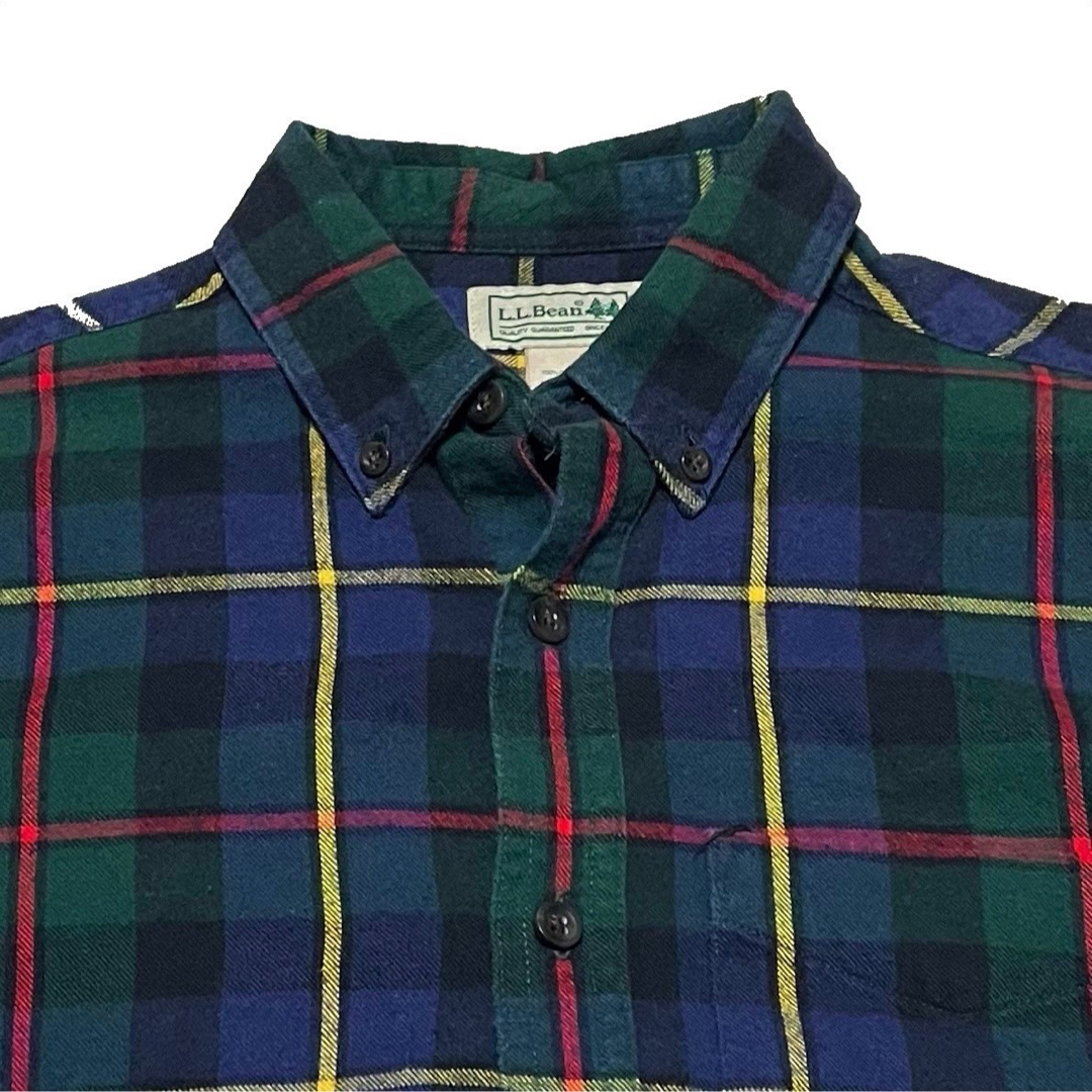 L.L.Bean(エルエルビーン)の＊7350  L.L.Bean エルエルビーン　チェックシャツ　長袖シャツ　 メンズのトップス(シャツ)の商品写真