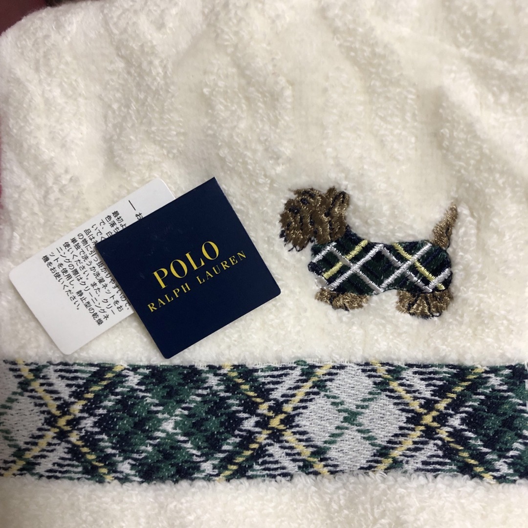 POLO RALPH LAUREN(ポロラルフローレン)のラルフローレン  ハンカチ新品未使用 レディースのファッション小物(ハンカチ)の商品写真