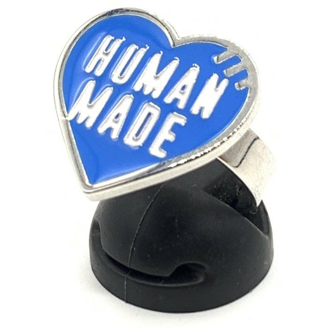 HUMAN MADE ヒューマンメイド HEART RING ハートリング ブルー Size 16号 メンズのアクセサリー(リング(指輪))の商品写真